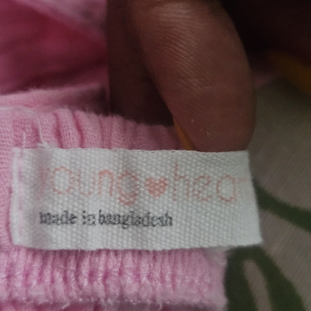 Adorable Pink Kids Overall Dress - Picture 8 of 9